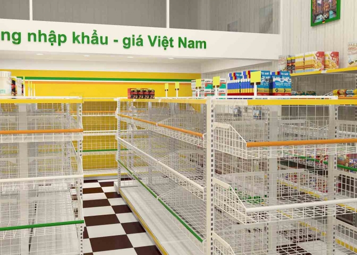 THIẾT KẾ SIÊU THỊ MINI - KHANG NAM
